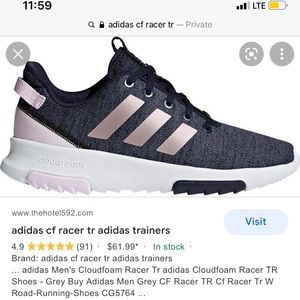 New ADIDAS CF RACER TF TRAINERS (kids)